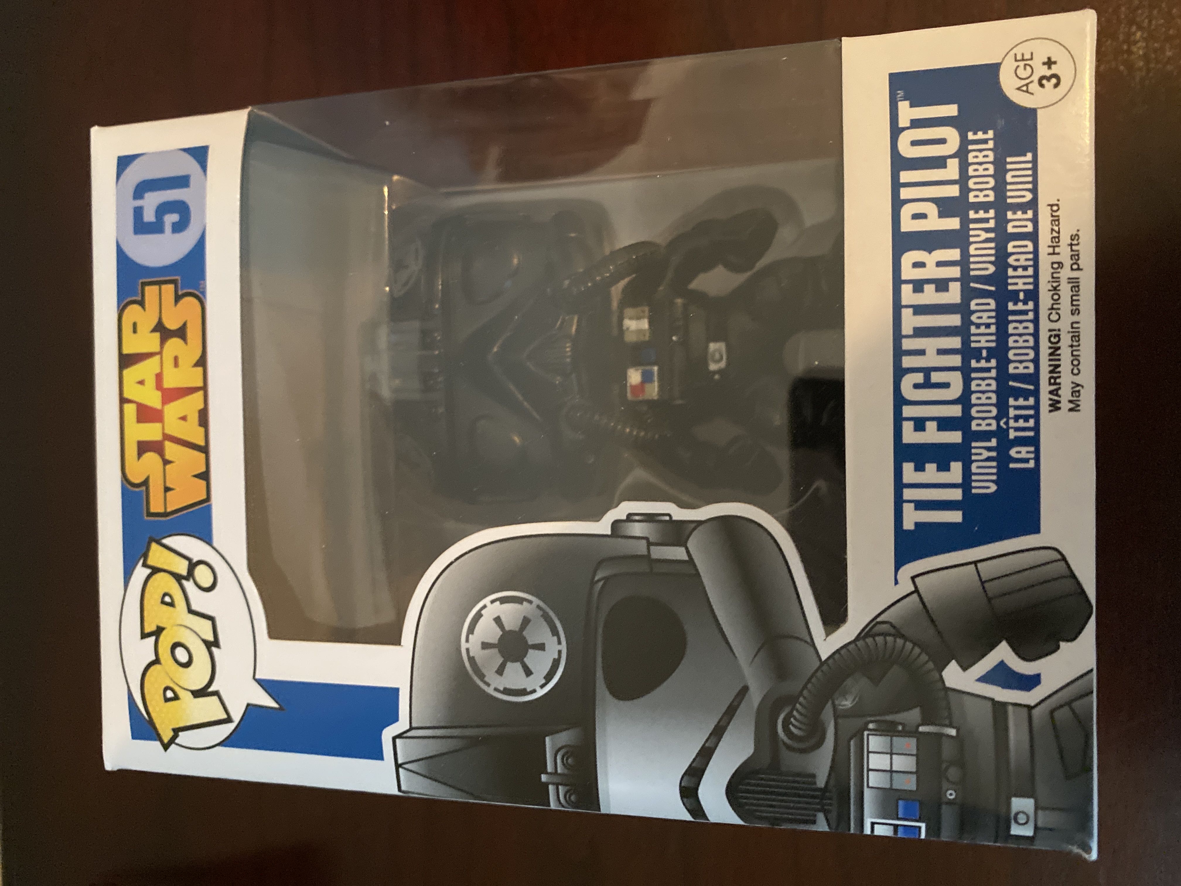 Tie Fighter Pilot  (Funko Pop Star Wars) action figure collectible [Barcode 849803057138] - Main Image 2