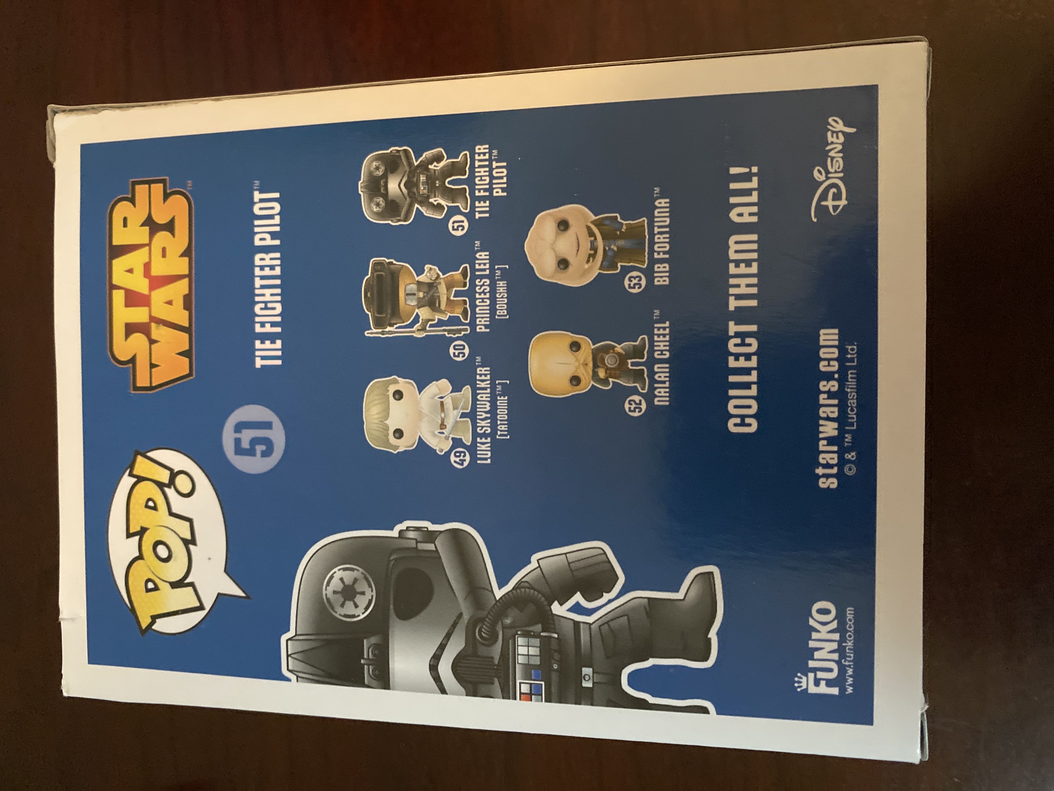 Tie Fighter Pilot  (Funko Pop Star Wars) action figure collectible [Barcode 849803057138] - Main Image 3