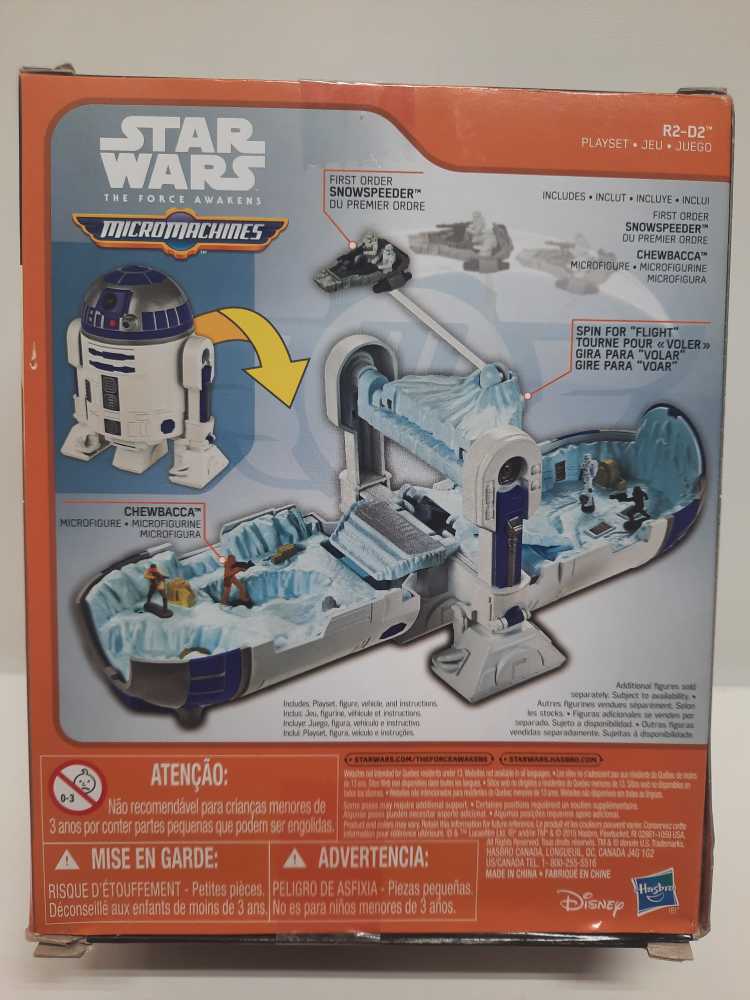 R2-D2 Playset - Micromachines (Star Wars: Micro Machines) action figure collectible [Barcode 630509338337] - Main Image 2