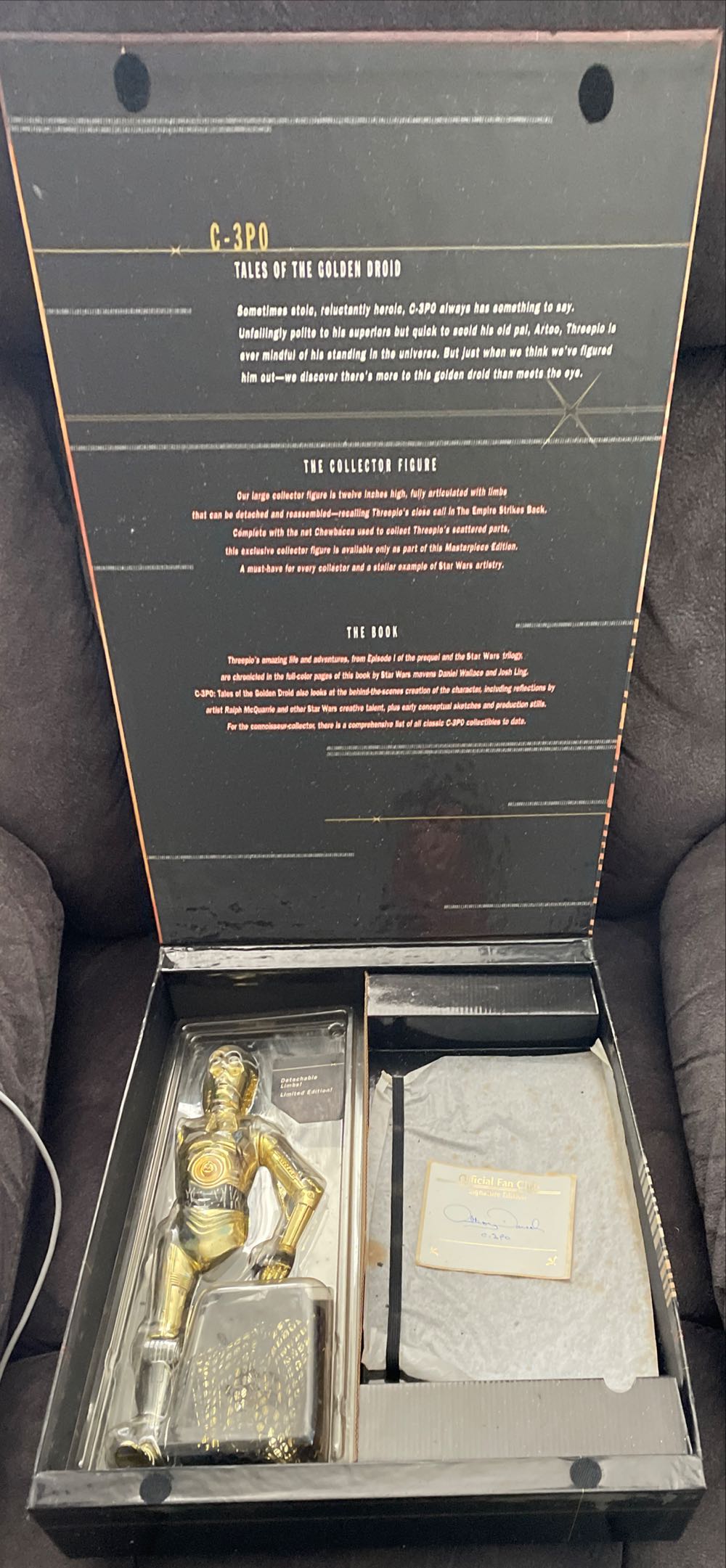 C-3PO: Tales of the Golden Droid - Hasbro (Star Wars) action figure collectible [Barcode 9780811824873] - Main Image 3