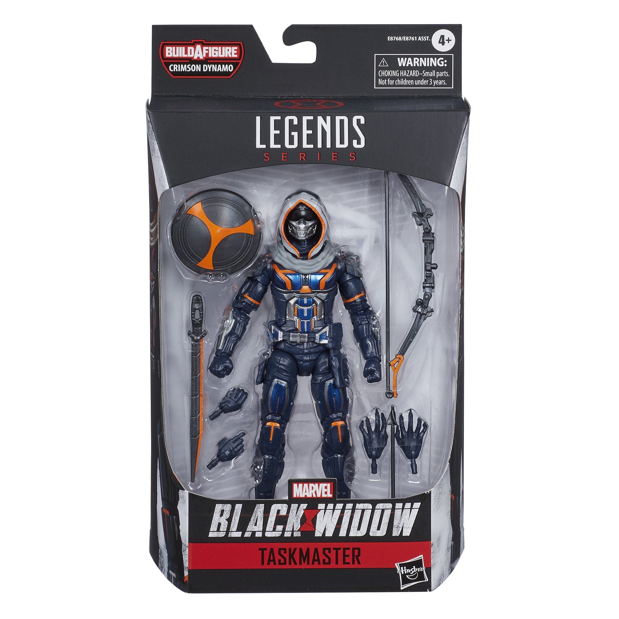 Crimson Dynamo 0 Taskmaster - Hasbro (Crimson Dynamo BaF Wave) action figure collectible [Barcode 5010993672752] - Main Image 1