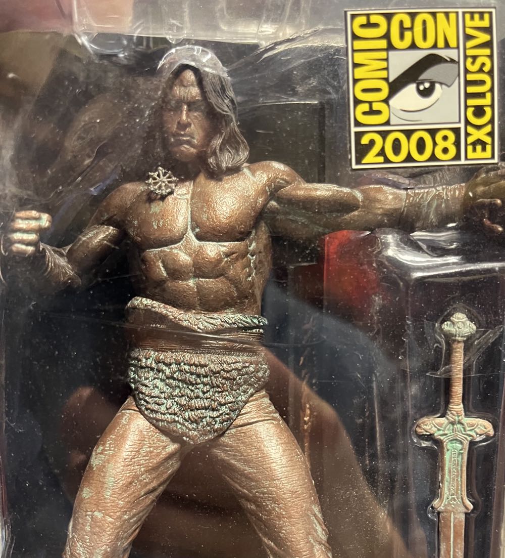 Bronze Conan 2008 Comic Con EXCLUSIVE - Neca (Comicon EXCLUSIVE) action figure collectible [Barcode 634482530030] - Main Image 3