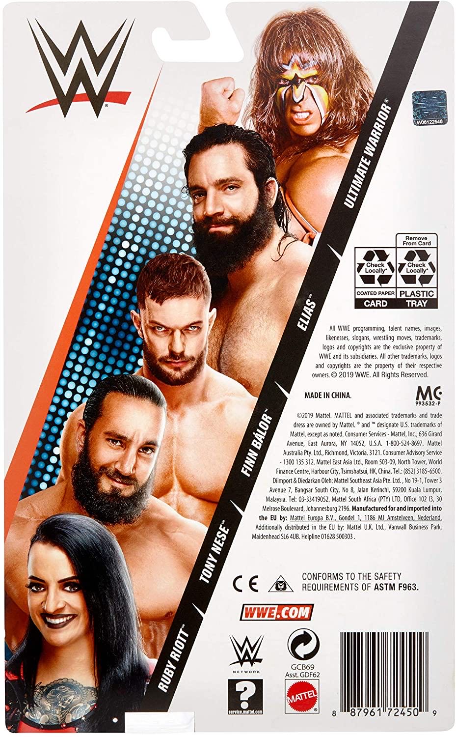 Finn Bálor Basic #98 - Mattel (WWE Basic #98) action figure collectible [Barcode 887961724707] - Main Image 2