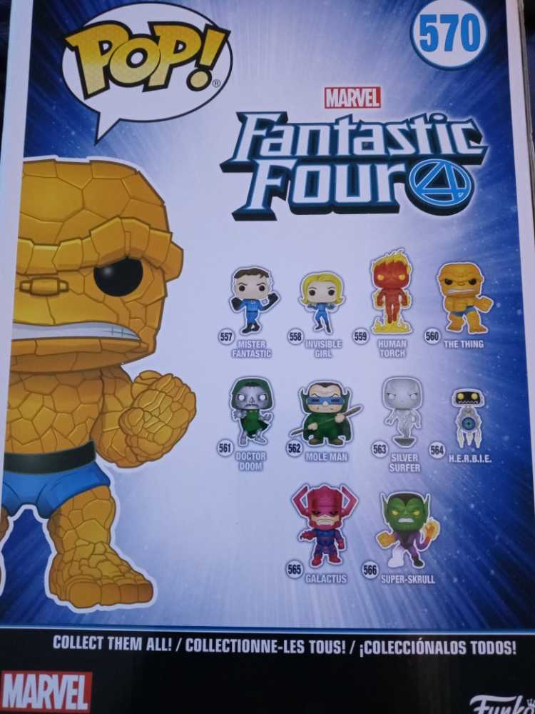 #570 The Thing 10in  - Funko (Funko Pops) action figure collectible [Barcode 889698450089] - Main Image 3