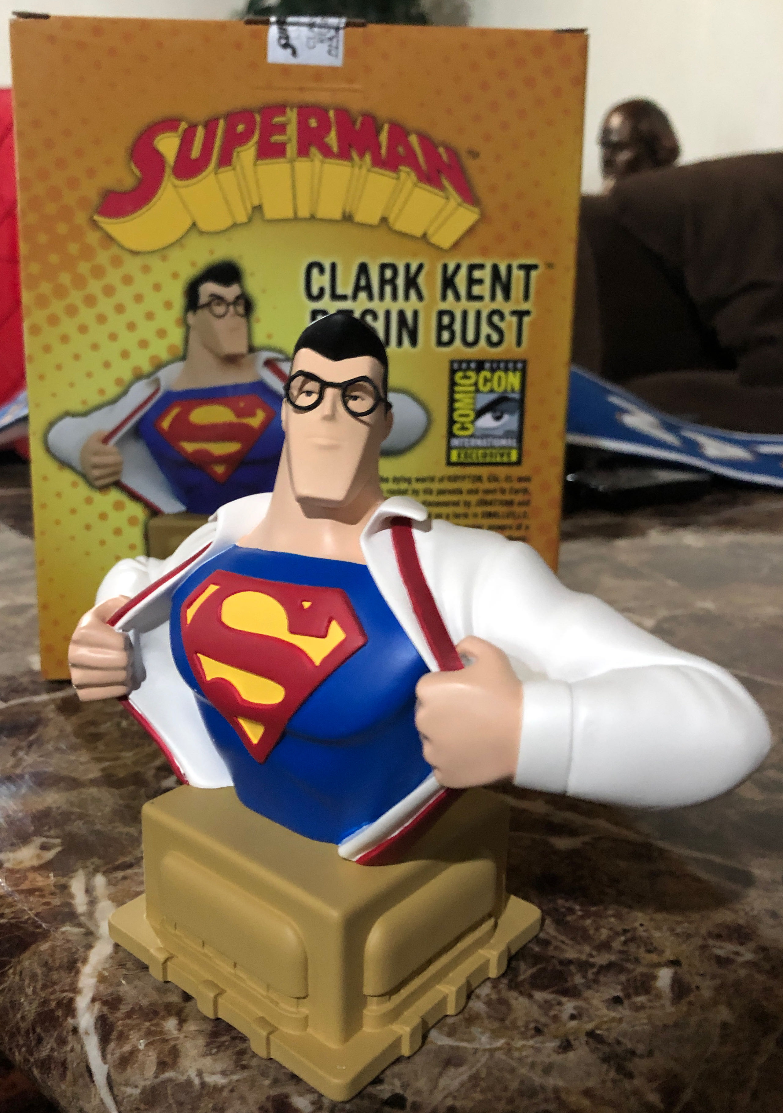 Clark Kent Resin Bust  action figure collectible [Barcode 699788131176] - Main Image 2