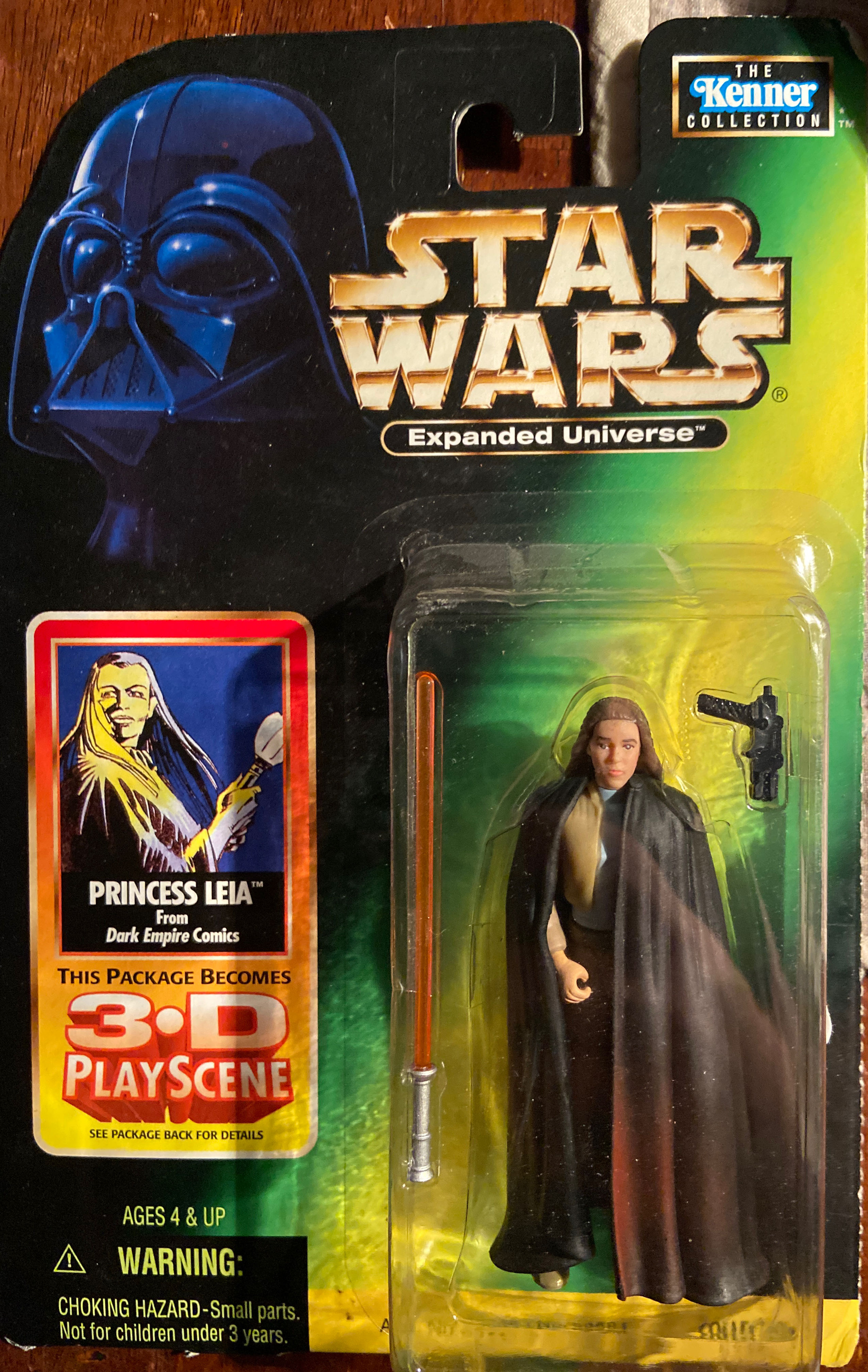 Princess Leia Organa - Hasbro (Star Wars: Dark Empire) action figure collectible [Barcode 076281698847] - Main Image 2