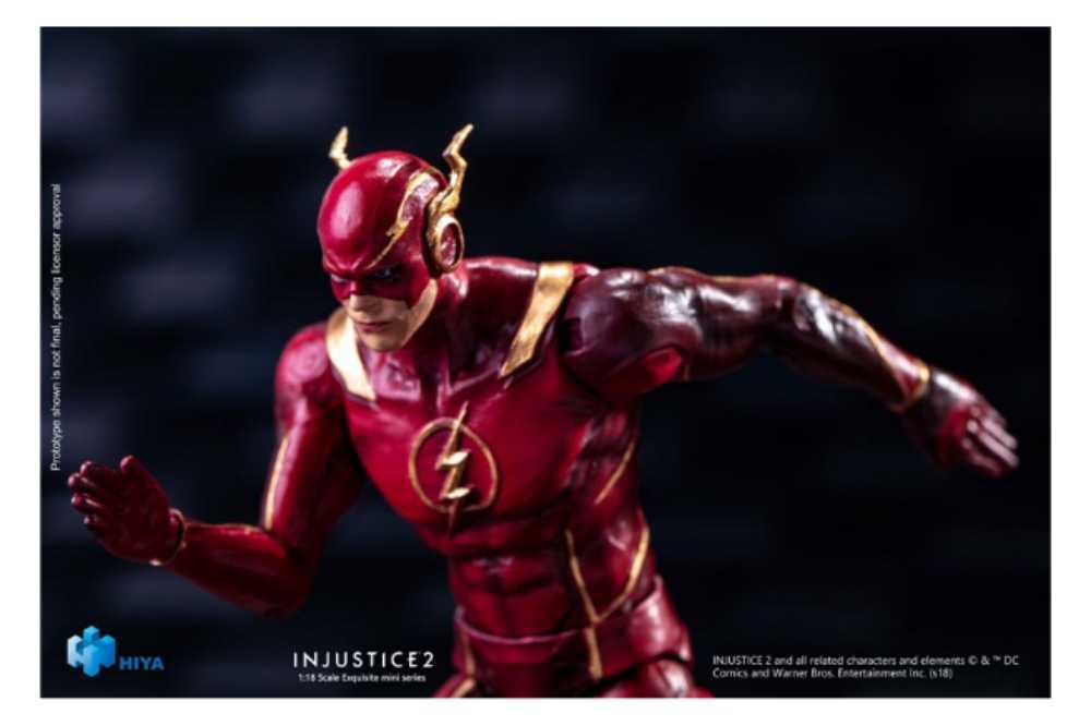 Hiya Toys Injustice 2 The Flash Action Figure - HIYA Toys (DC Comics) action figure collectible [Barcode 6957534200588] - Main Image 4