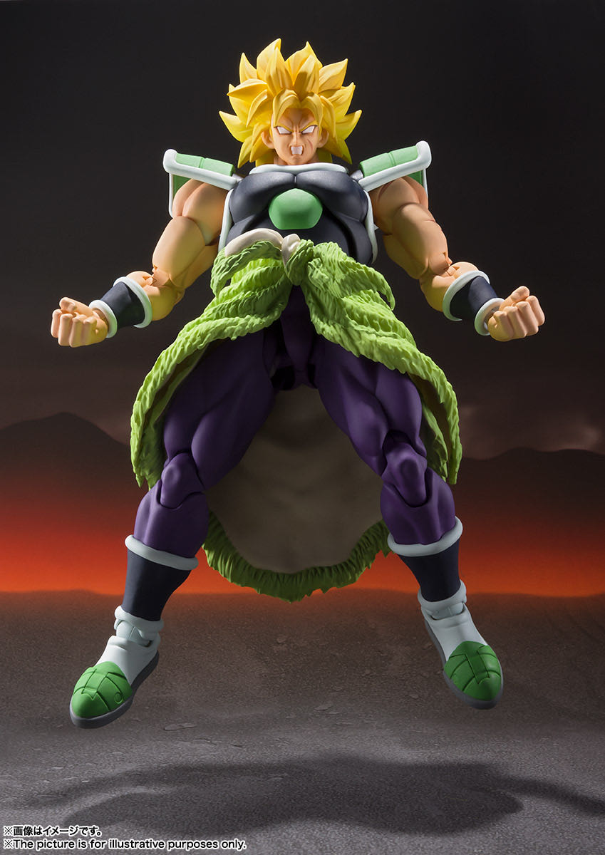 BROLY - SUPER - - Tamashii Nations - Bandai Spirits (Dragon Ball Super) action figure collectible [Barcode 4573102575432] - Main Image 3