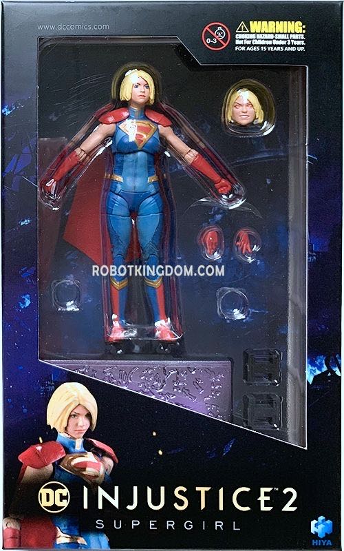 Supergirl - HIYA Toys (DC Injustice 2) action figure collectible [Barcode 6957534200625] - Main Image 3