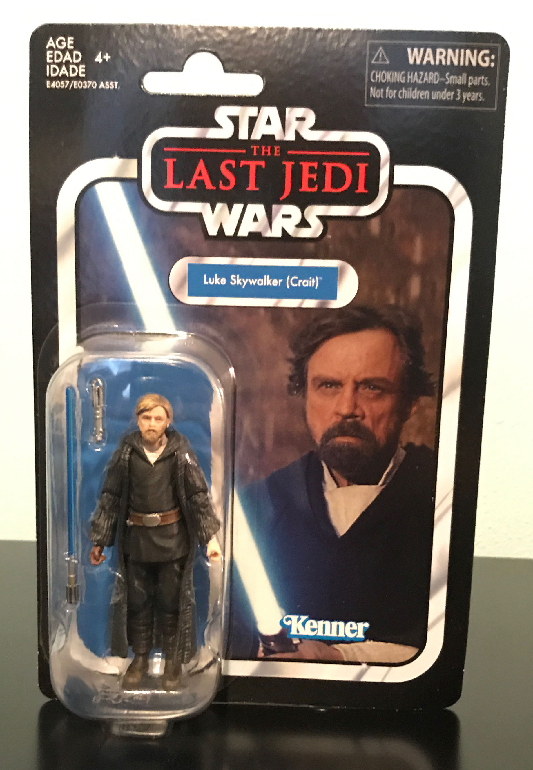 Luke Skywalker (Crait) - Hasbro (Star Wars: The Last Jedi) action figure collectible [Barcode 630509804412] - Main Image 2