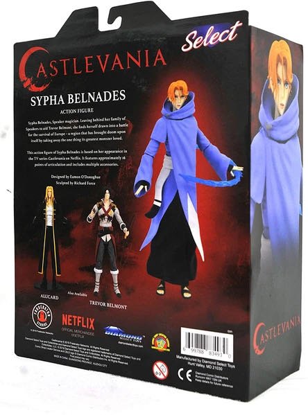 Sypha Belnades - Fantasy (Sorceress) action figure collectible [Barcode 699788838495] - Main Image 2