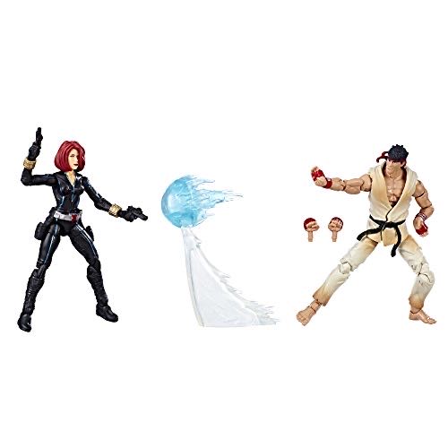 Marvel Gamerverse Black Widow vs. Ryu - Hasbro (Marvel: Gamerverse: 3”) action figure collectible [Barcode 630509719051] - Main Image 3