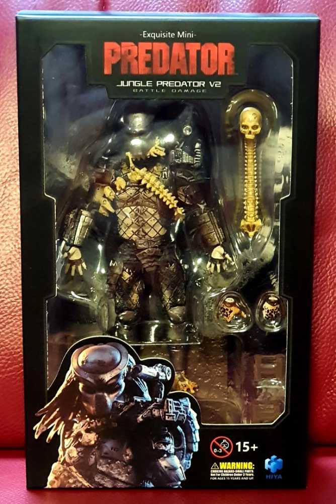 Predator (First Predator Jungle) - HIYA Toys (Predator) action figure collectible [Barcode 6957534200403] - Main Image 4