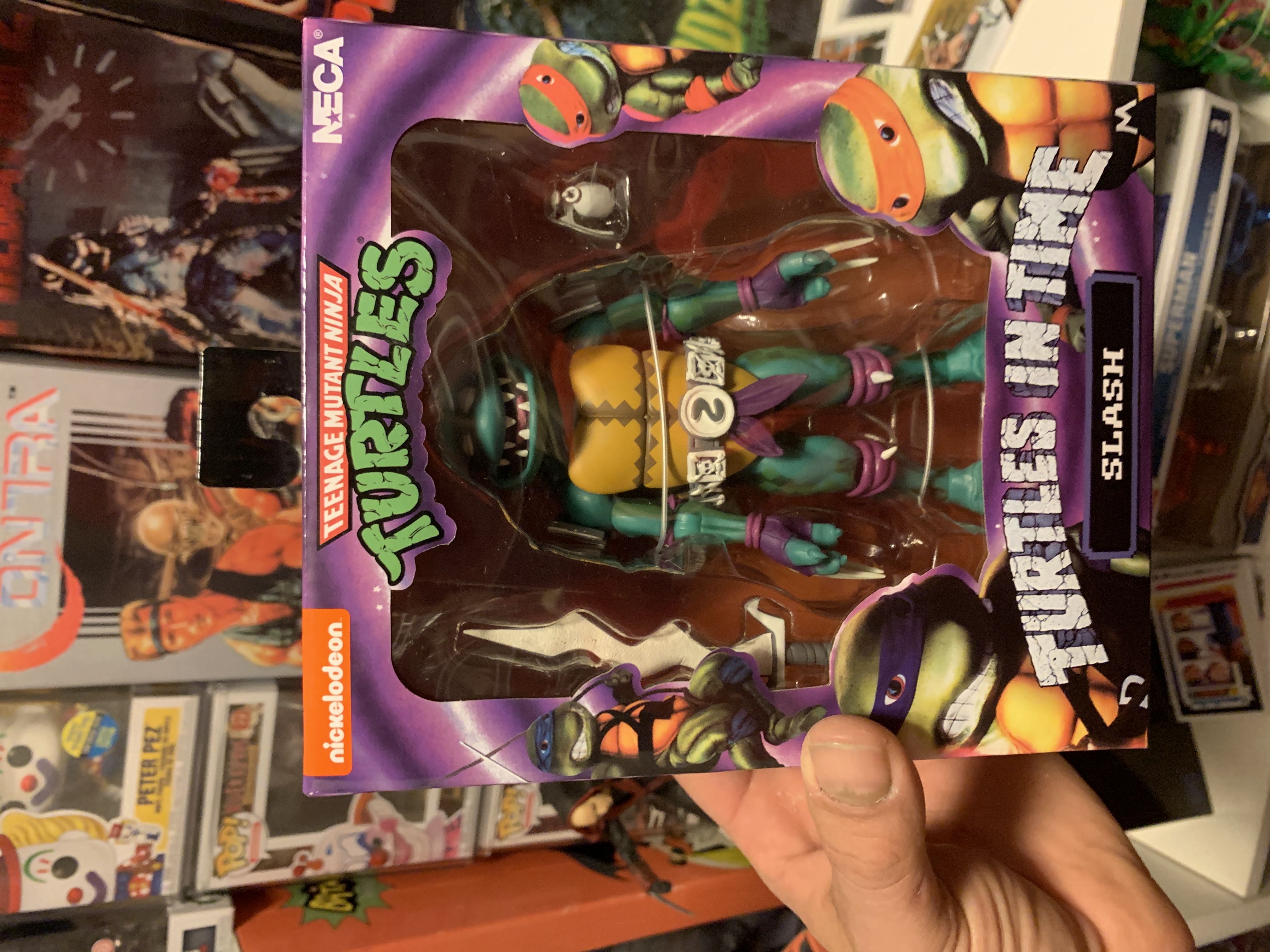 Slash - NECA, Inc. (Teenage Mutant Ninja Turtles: Turtles In Time) action figure collectible [Barcode 634482541074] - Main Image 1
