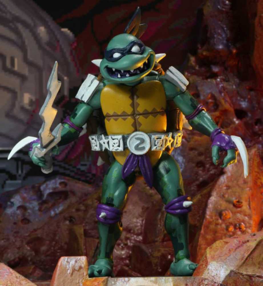 Slash - NECA, Inc. (Teenage Mutant Ninja Turtles: Turtles In Time) action figure collectible [Barcode 634482541074] - Main Image 4