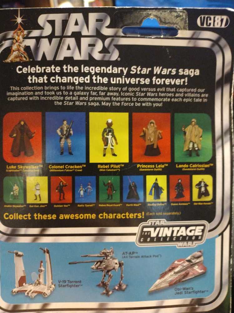 Luke Skywalker (Lightsaber Construction) VC87 - Kenner/Hasbro (Start Wars Episode VI Return Of The Jedi) action figure collectible [Barcode 653569731733] - Main Image 4