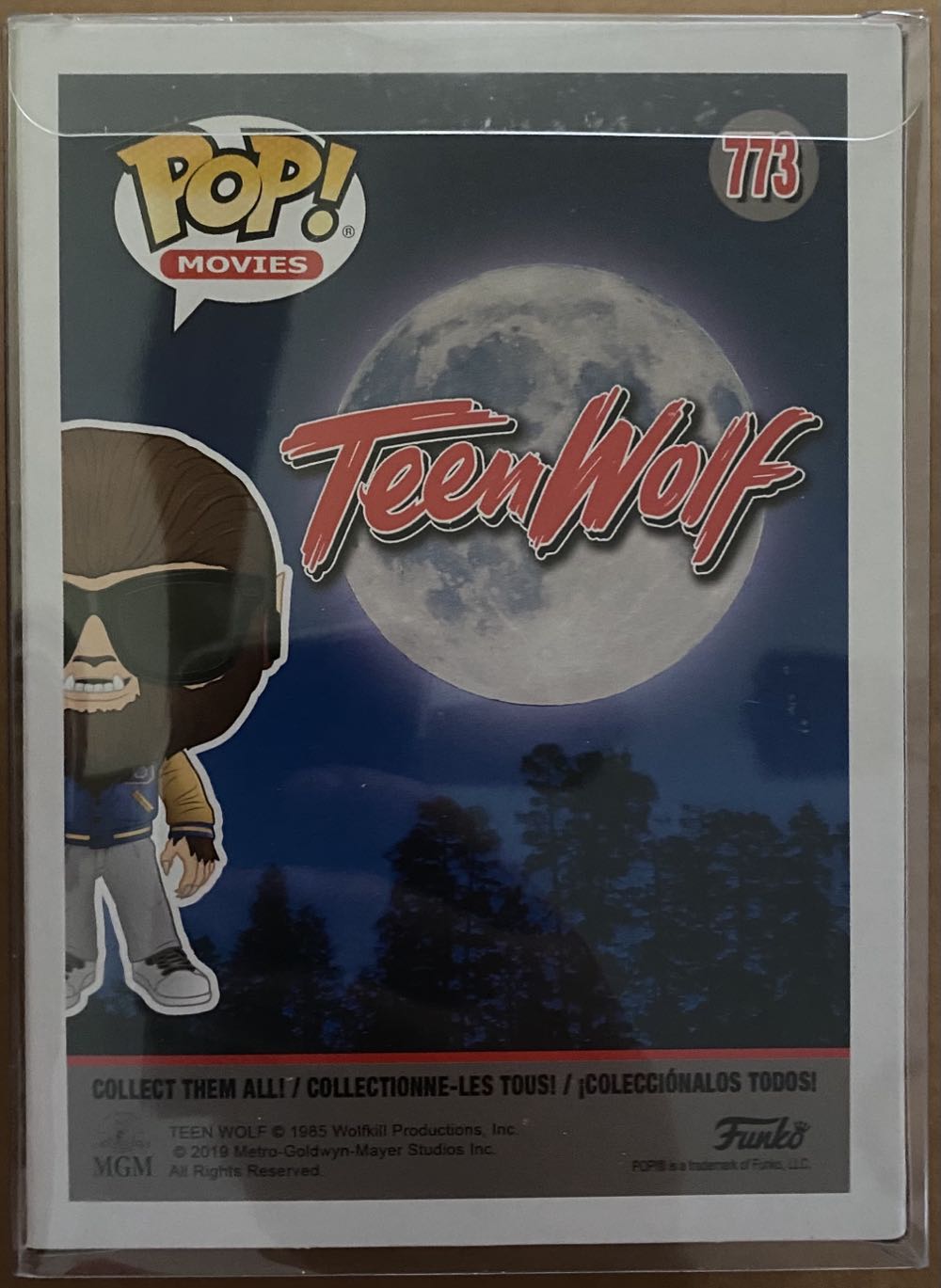 Pop! Movies (Teen Wolf): #773 Scott Howard (With Shades) - Funko (Teen Wolf) action figure collectible [Barcode 889698399852] - Main Image 3