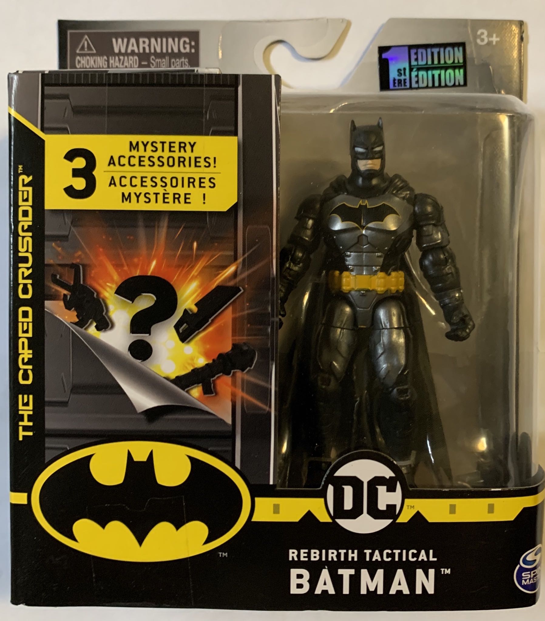 Batman Rebirth Tactical - Spinmaster (The Caped Crusader) action figure collectible [Barcode 778988164631] - Main Image 1
