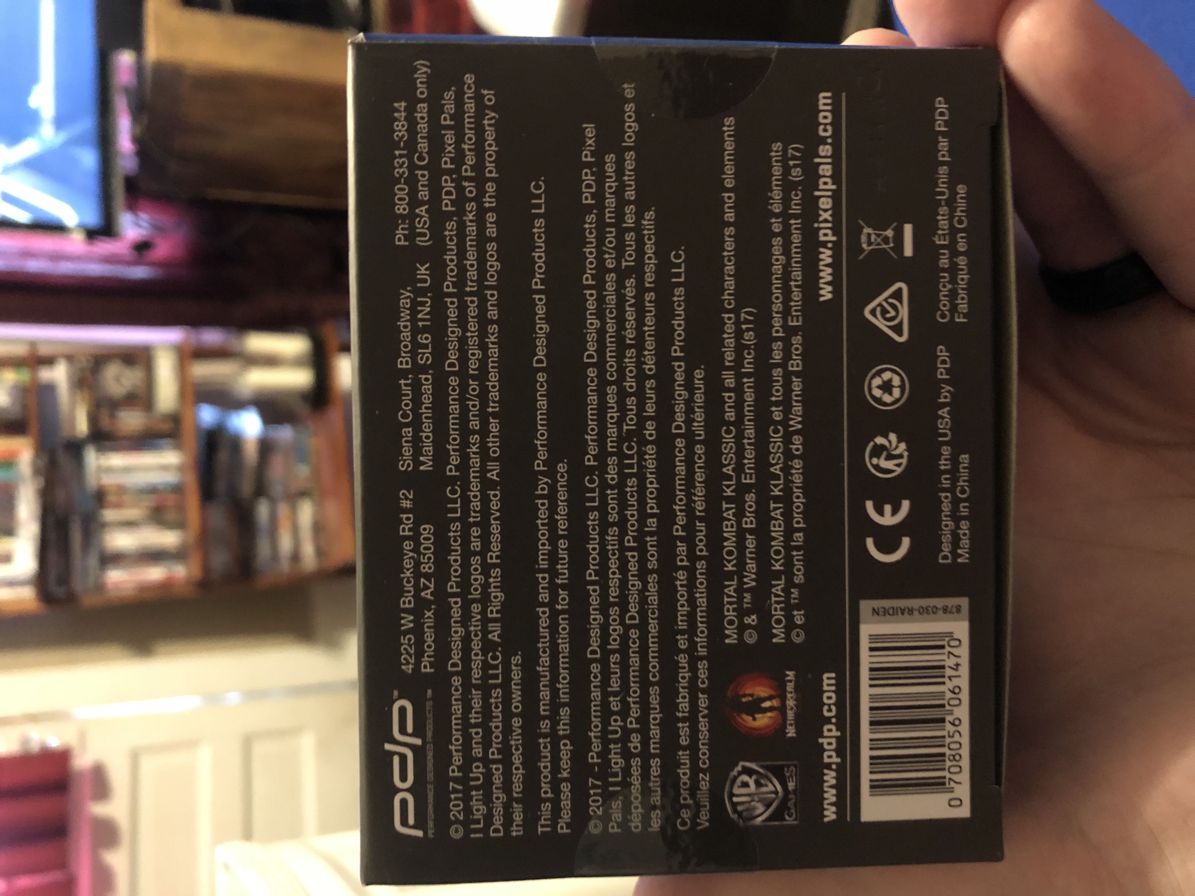 Mortal Kombat Klassic Raiden - Performance Designed Products Inc. (PDP) (Mortal Kombat) action figure collectible [Barcode 708056061470] - Main Image 4