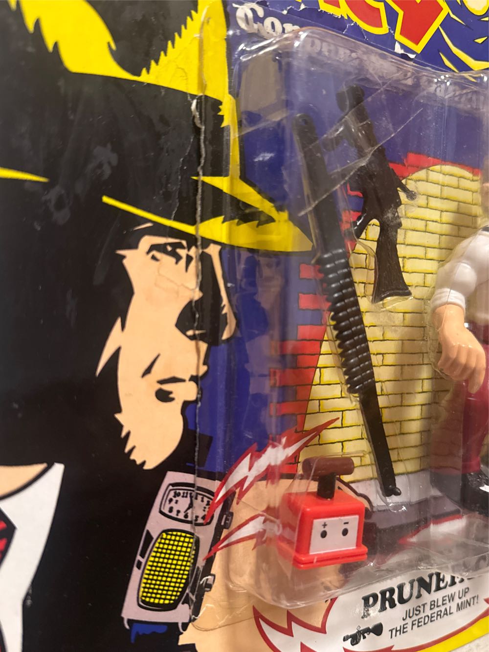 Dick Tracy Coppers And Gangsters Pruneface - Playmates (Playmates) action figure collectible [Barcode 043377057093] - Main Image 4