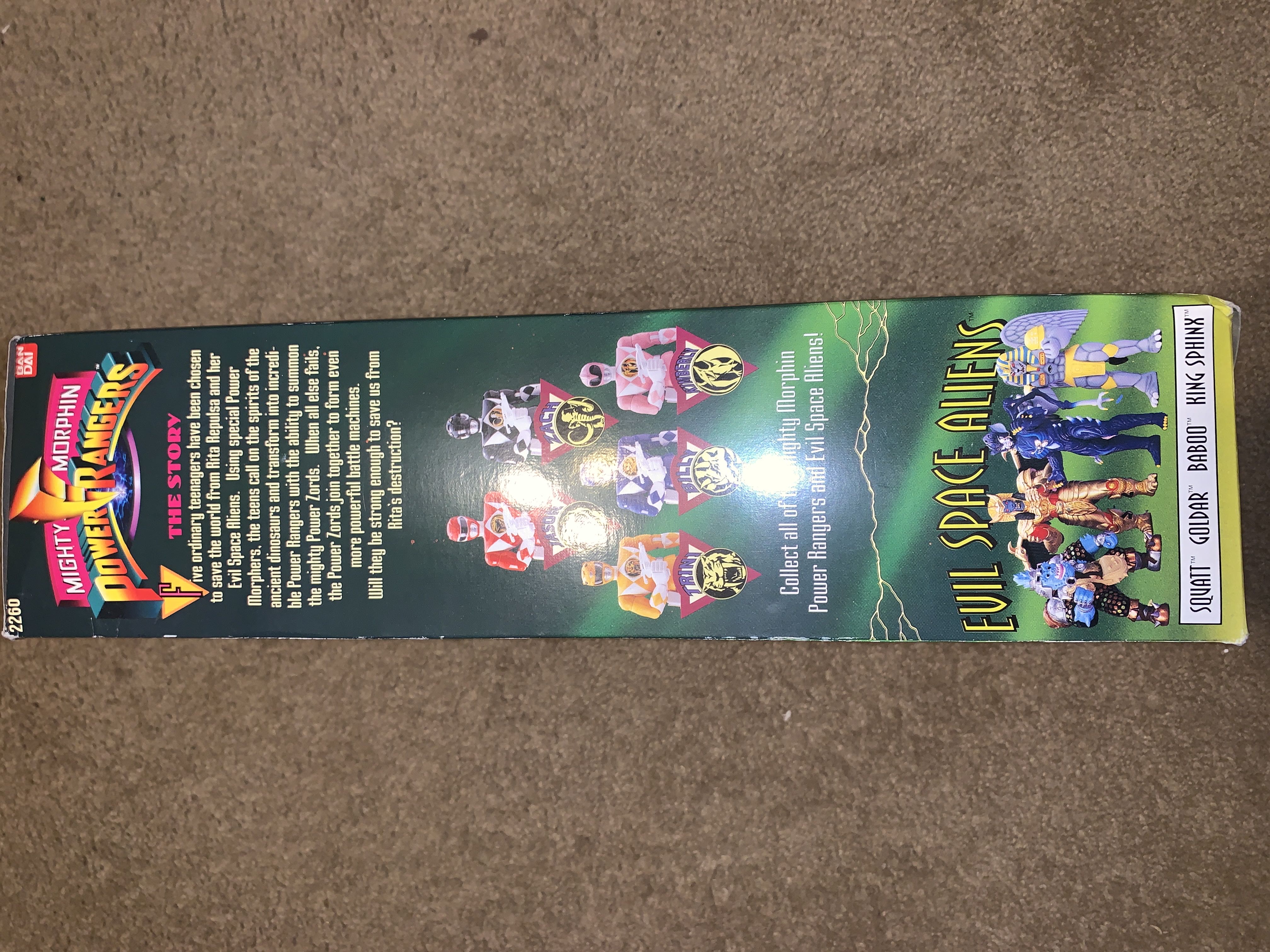 Megazord Deluxe Set - Bandai (Mighty Morphin Power Rangers) action figure collectible [Barcode 045557022600] - Main Image 4