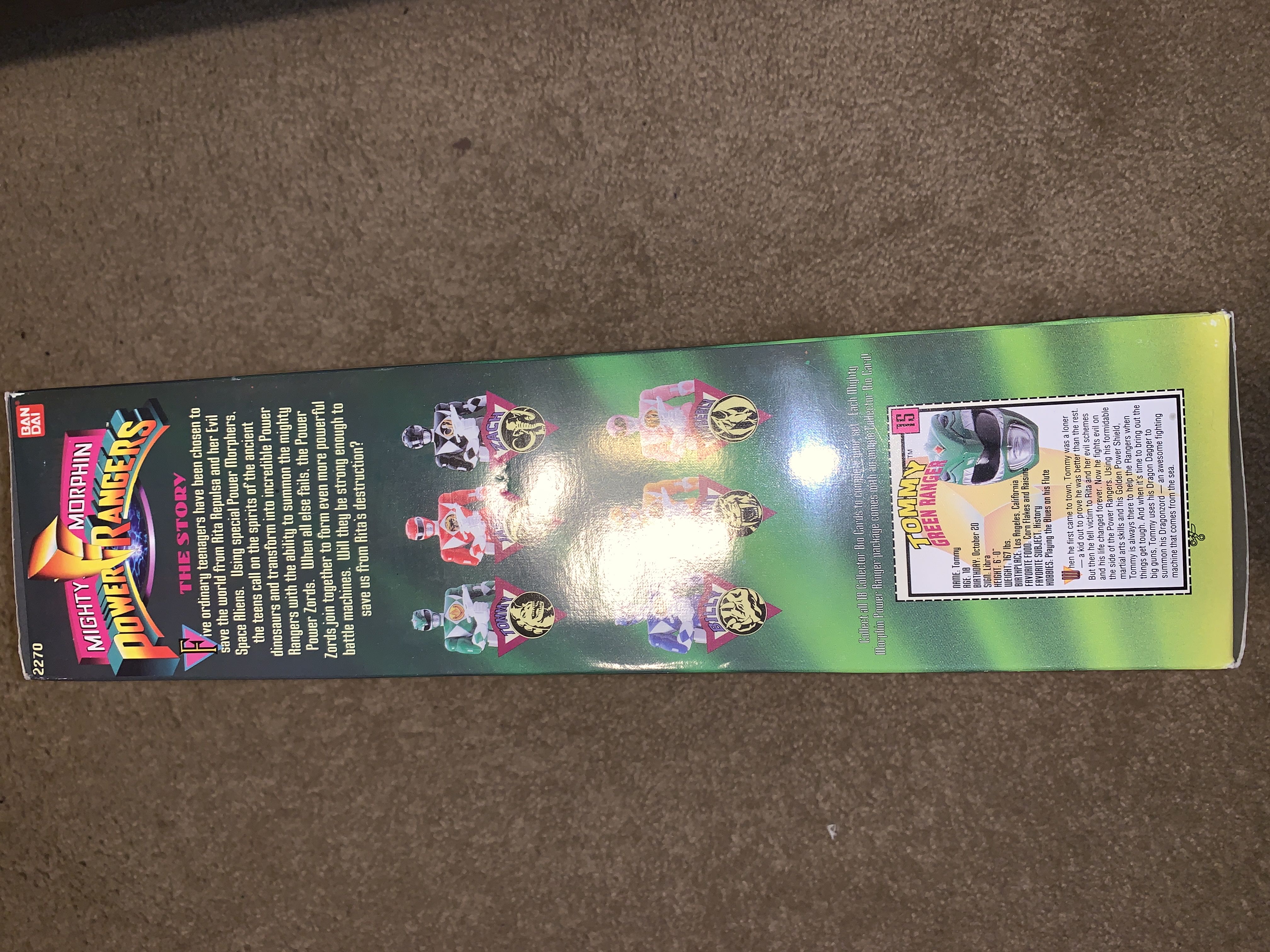 Dragonzord - Bandai (Mighty Morphin Power Rangers) action figure collectible [Barcode 045557022709] - Main Image 3