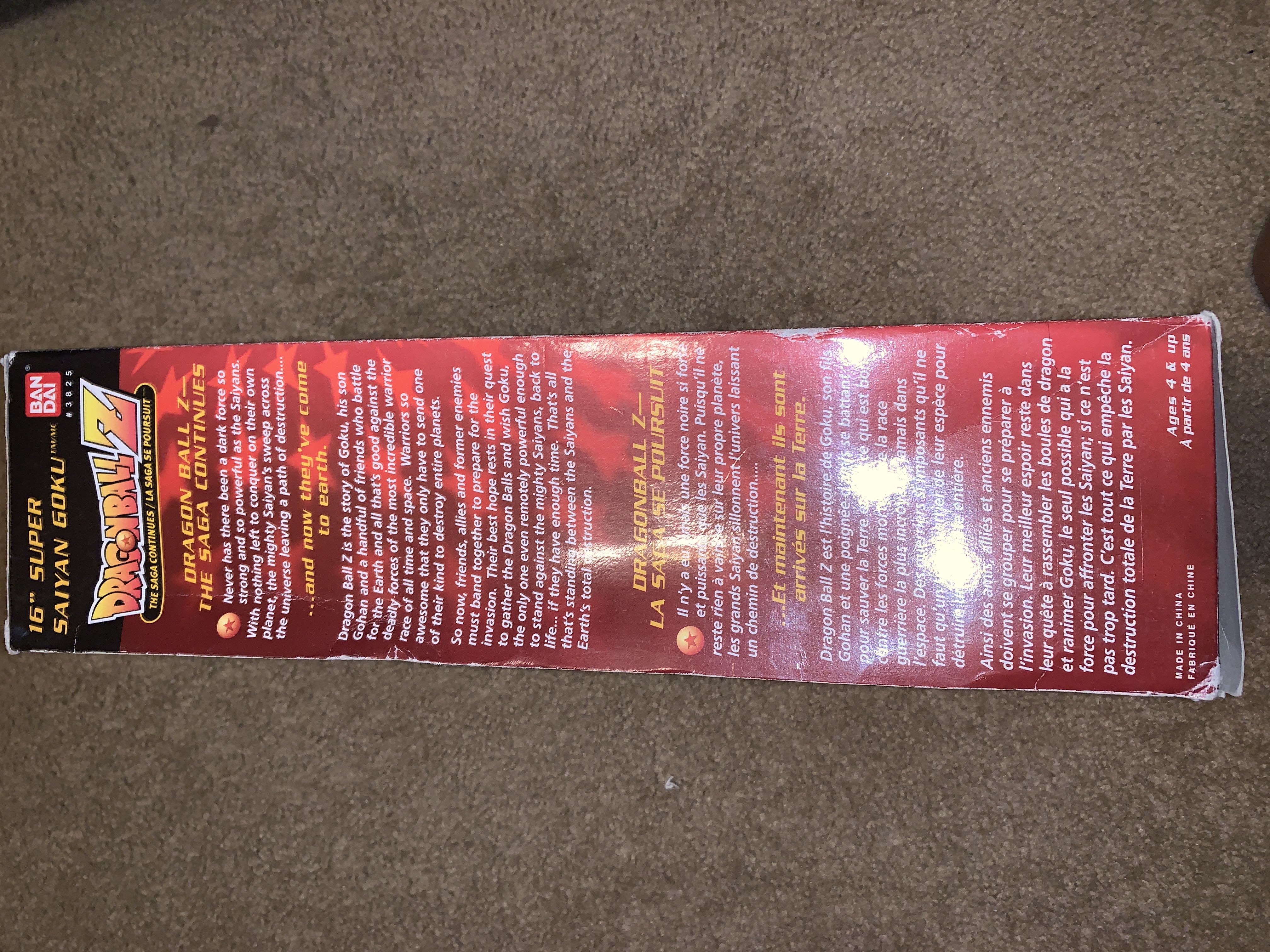 16” Super Saiyan Goku - Bandai (Dragon Ball Z) action figure collectible [Barcode 045557038250] - Main Image 3