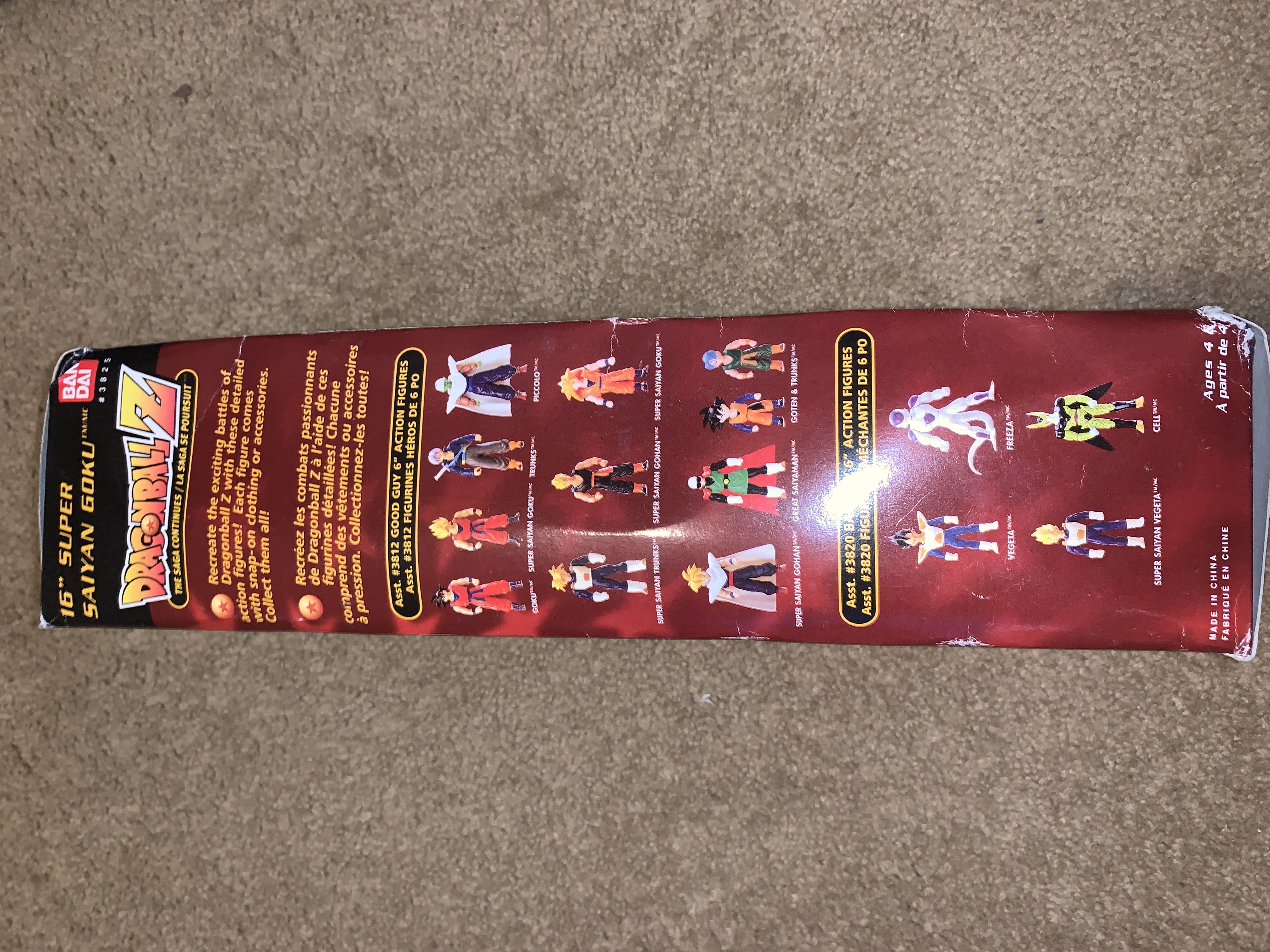 16” Super Saiyan Goku - Bandai (Dragon Ball Z) action figure collectible [Barcode 045557038250] - Main Image 4