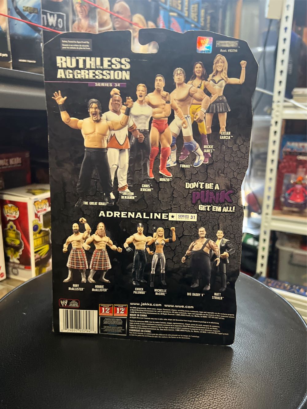 Funaki - Jakks Pacific (WWE) action figure collectible [Barcode 039897937946] - Main Image 2