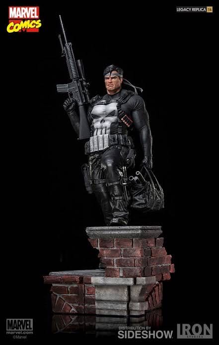 Punisher Legacy Replica - Iron Studios (Marvel Legacy Replica 1/4) action figure collectible - Main Image 2
