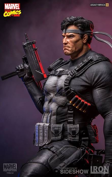 Punisher Legacy Replica - Iron Studios (Marvel Legacy Replica 1/4) action figure collectible - Main Image 4