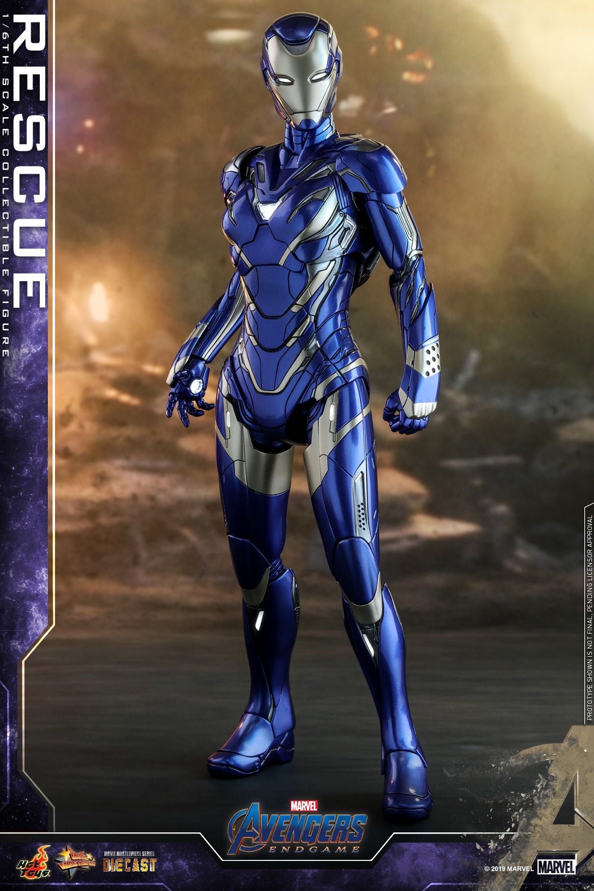 Marvels: Rescue - Hot Toys / Side Show (Avengers Endgame) action figure collectible - Main Image 1