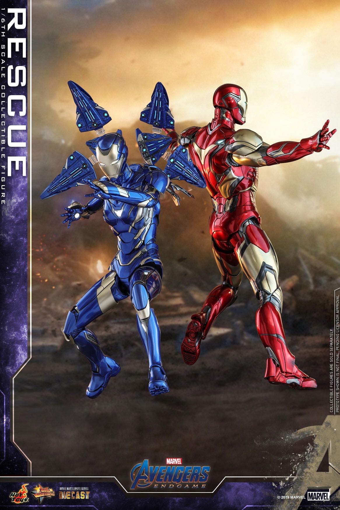 Marvels: Rescue - Hot Toys / Side Show (Avengers Endgame) action figure collectible - Main Image 2