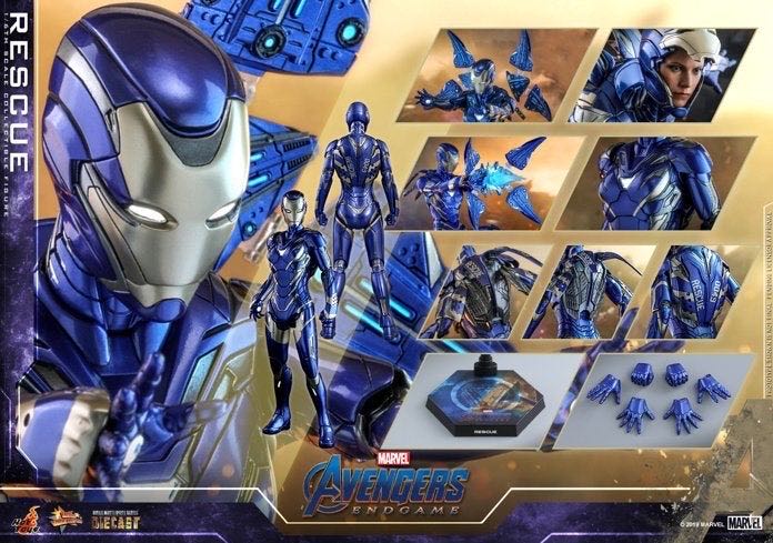 Marvels: Rescue - Hot Toys / Side Show (Avengers Endgame) action figure collectible - Main Image 4