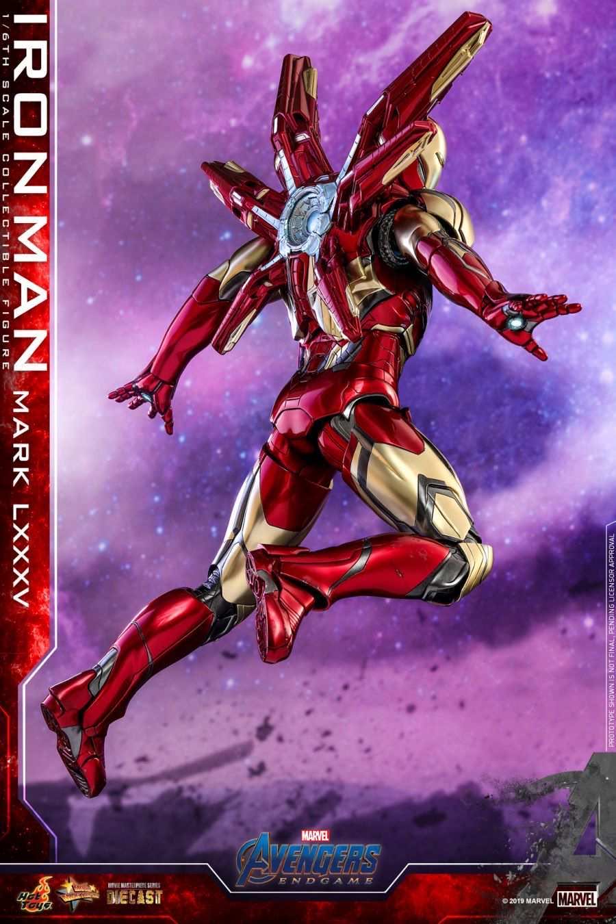 Iron Man Mark LXXXV - Hot Toys / Side Show (Avengers Endgame) action figure collectible - Main Image 4