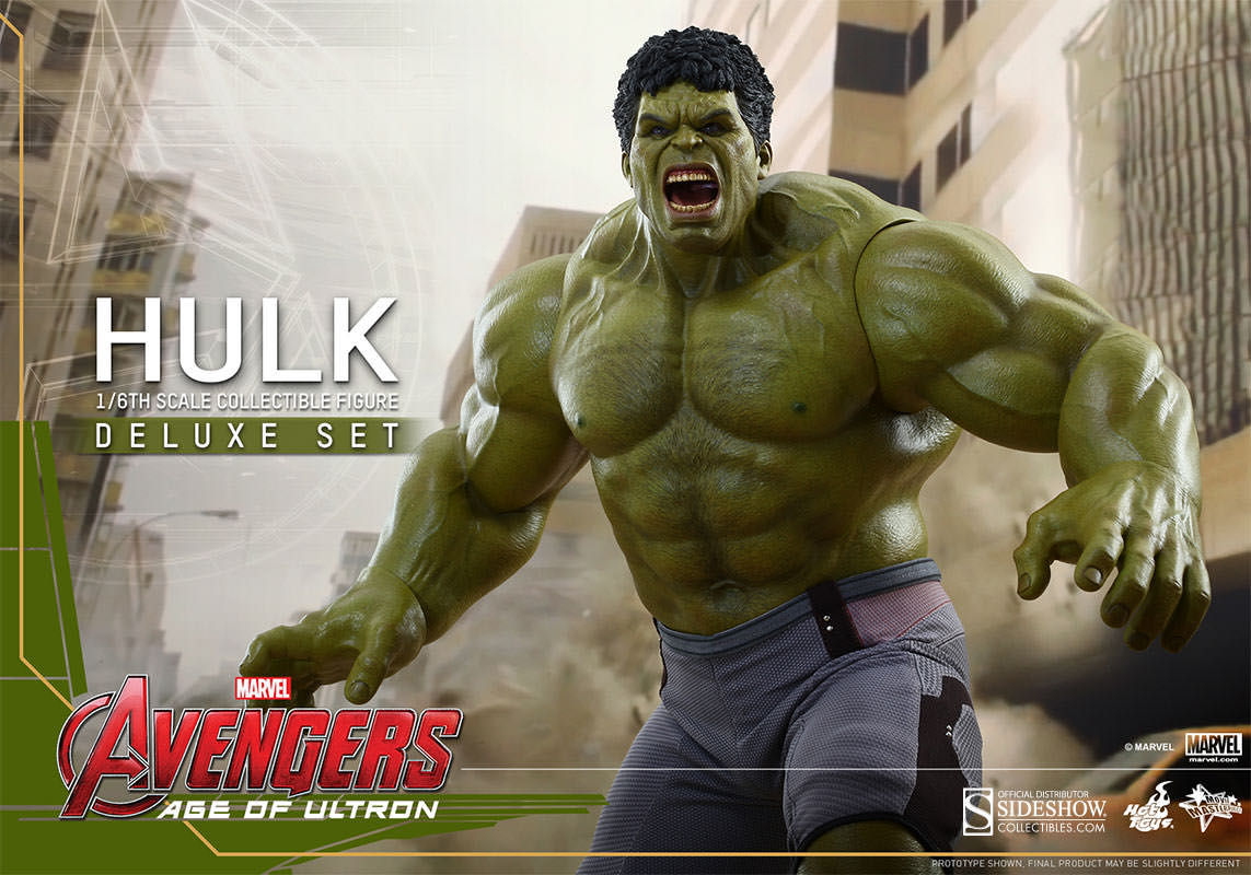 Hulk Deluxe  (Marvel Avengers Age Of Ultron) action figure collectible - Main Image 2