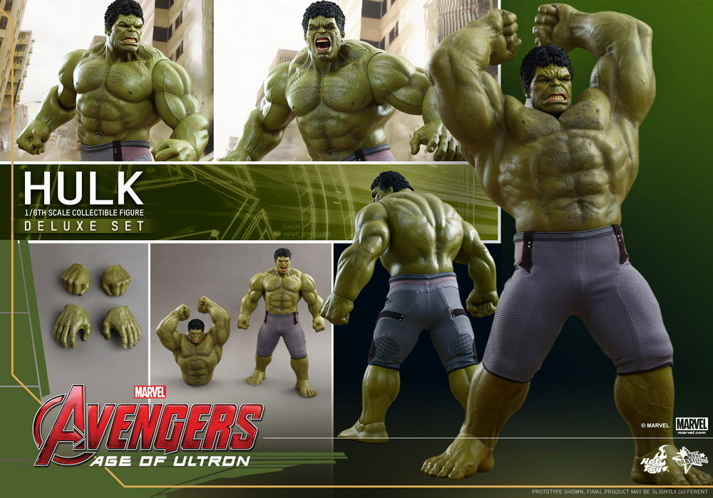 Hulk Deluxe  (Marvel Avengers Age Of Ultron) action figure collectible - Main Image 3