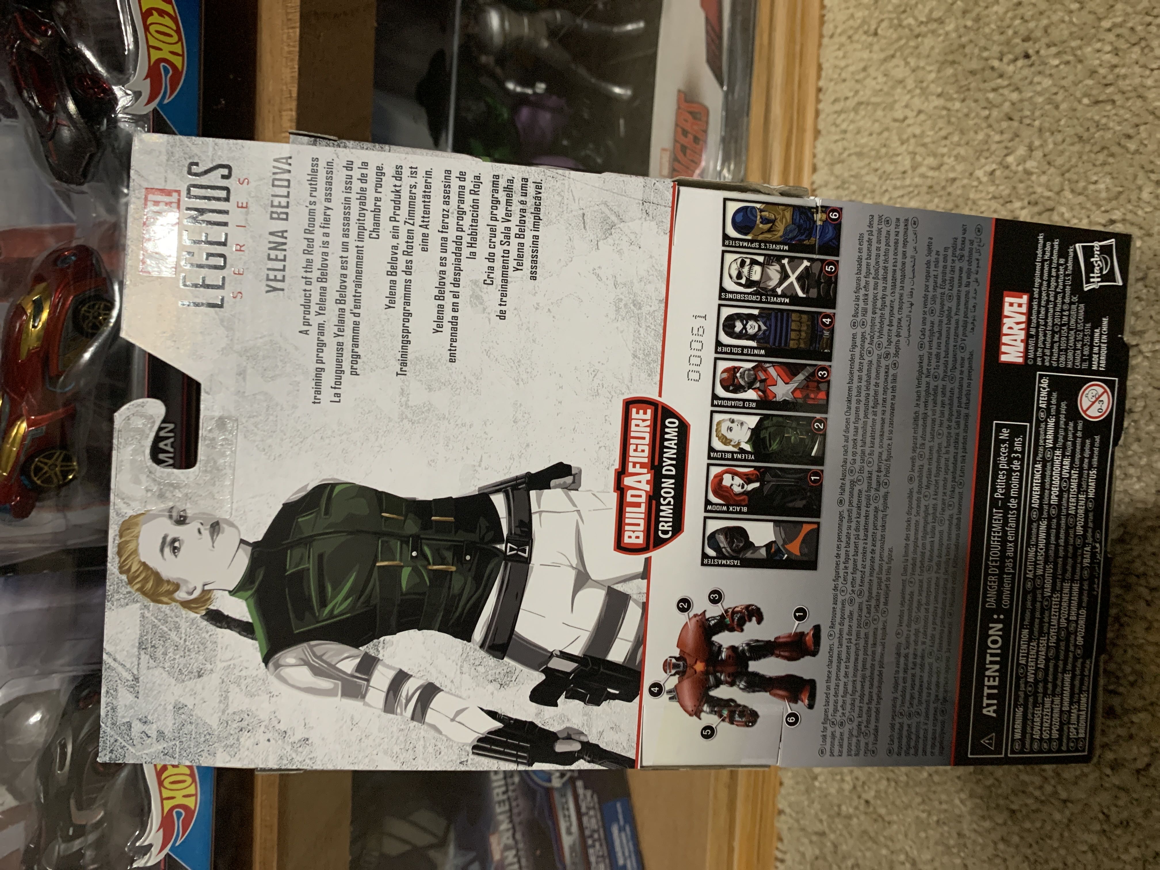 Yelena Belova - Hasbro (Marvel Legends - Crimson Dynamo) action figure collectible [Barcode 5010993672745] - Main Image 2