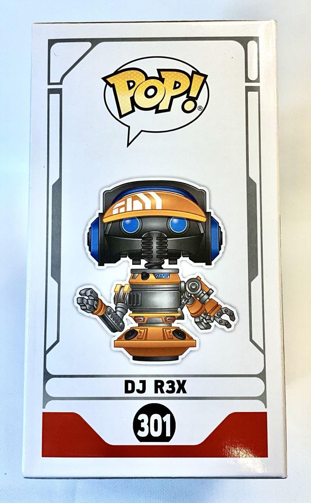#301 DJ R3X  (Funko Pop!) action figure collectible [Barcode 400033950004] - Main Image 3