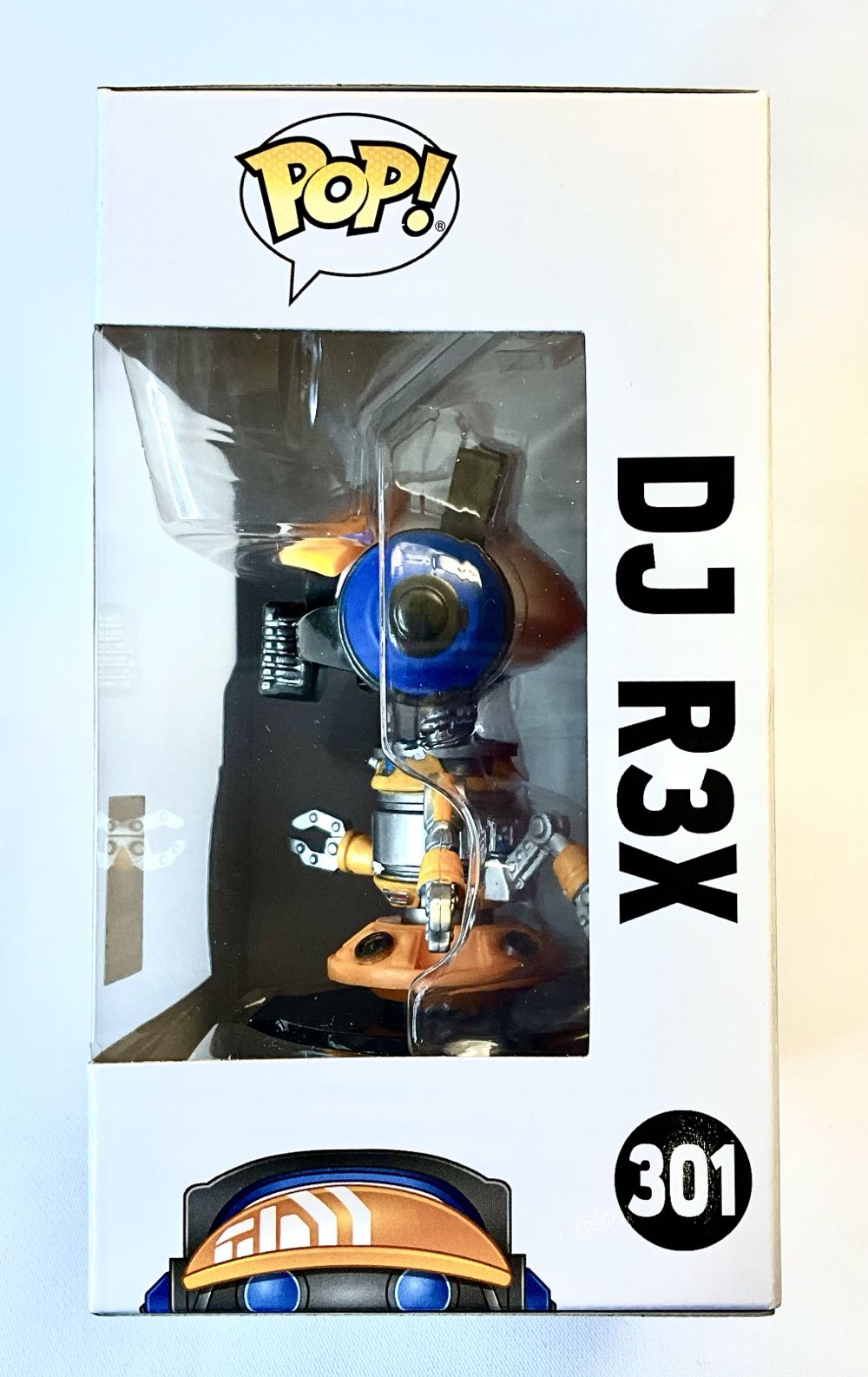 #301 DJ R3X  (Funko Pop!) action figure collectible [Barcode 400033950004] - Main Image 4