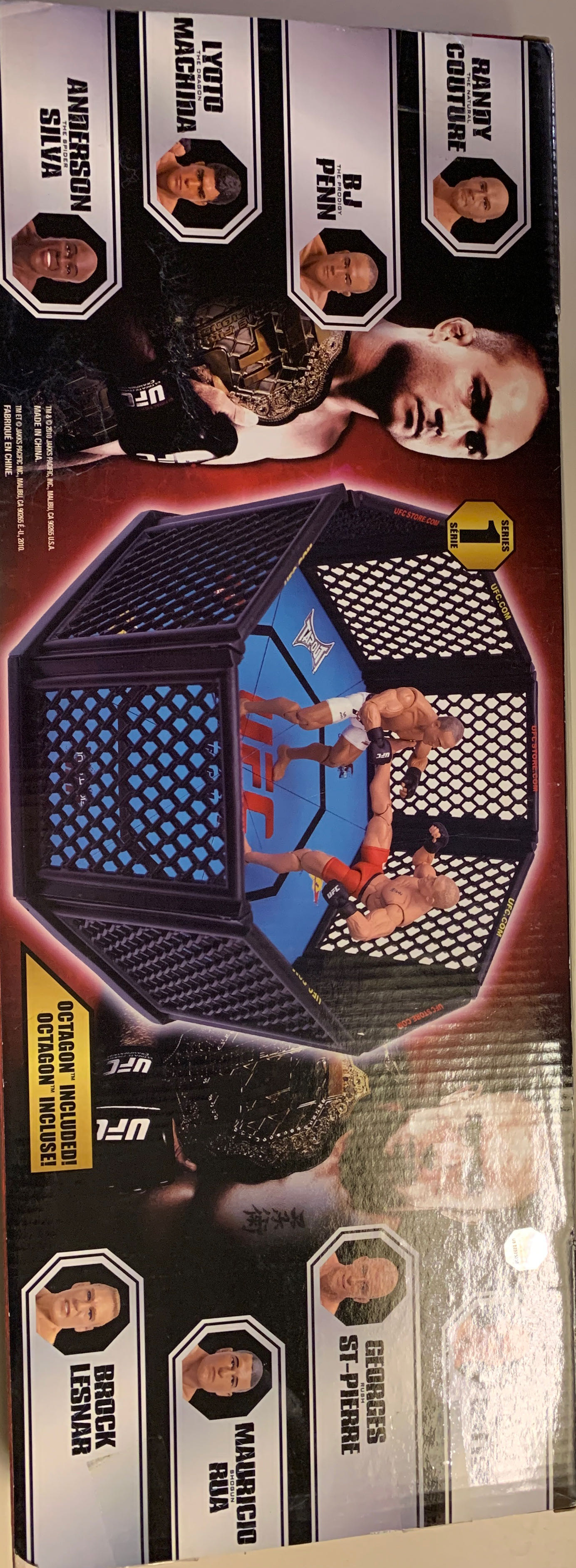 UFC Series 1 Collector Series - Jakks Pacific (UFC Collection) action figure collectible [Barcode 039897169712] - Main Image 2