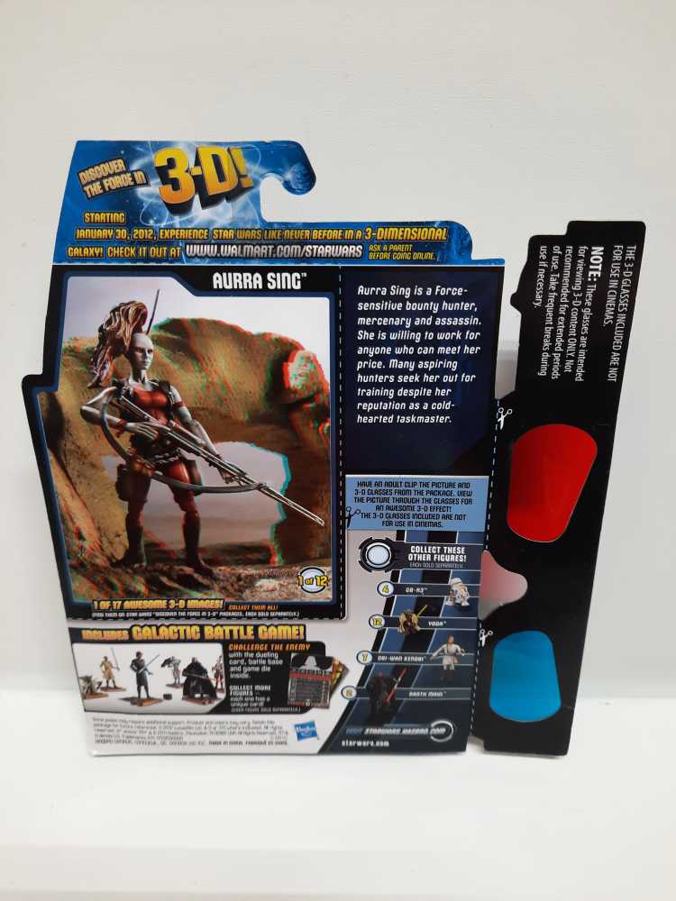 Aurra Sing - Hasbro (Star Wars: The Phantom Menace) action figure collectible [Barcode 653569695646] - Main Image 2