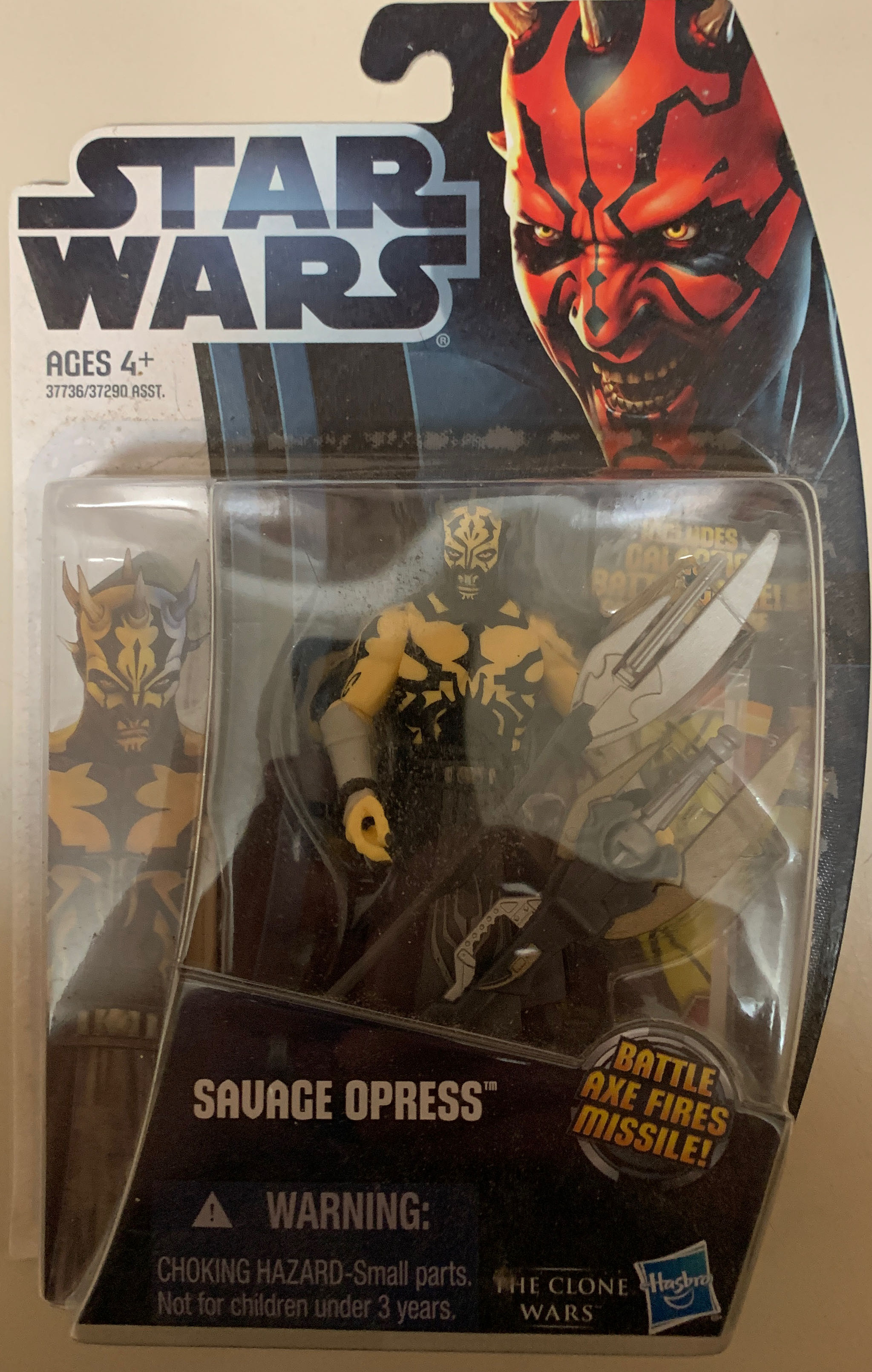 Savage Opress - Star Wars (The Clone Wars) - Hasbro (Star Wars) action figure collectible [Barcode 653569681656] - Main Image 2
