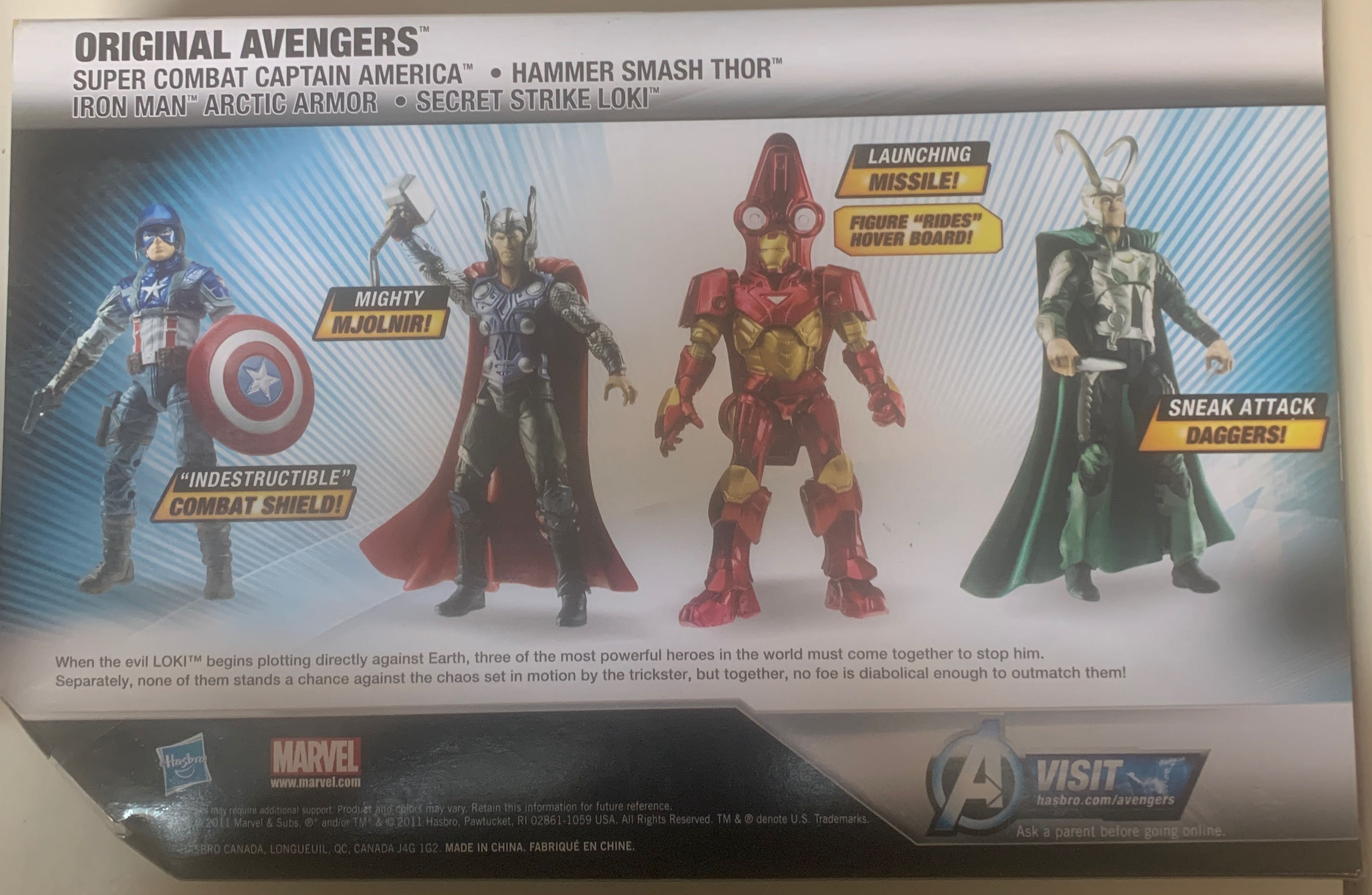 Marvel Avengers Concept Series Collection Avengers Movie Boxset  - Hasbro (Marvel: The Avengers) action figure collectible [Barcode 653569757665] - Main Image 2