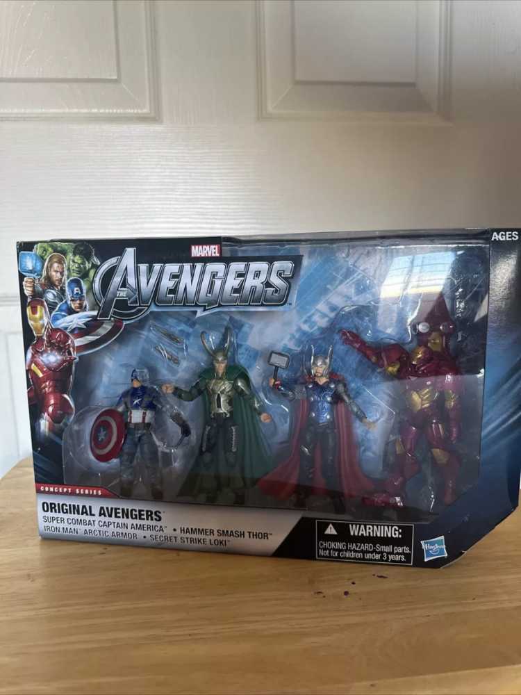 Marvel Avengers Concept Series Collection Avengers Movie Boxset  - Hasbro (Marvel: The Avengers) action figure collectible [Barcode 653569757665] - Main Image 4