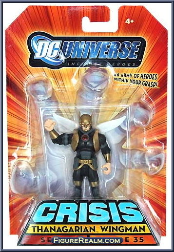 Thanagarian Wingman - Mattel (DC Infinite Heroes) action figure collectible [Barcode 027084726459] - Main Image 2