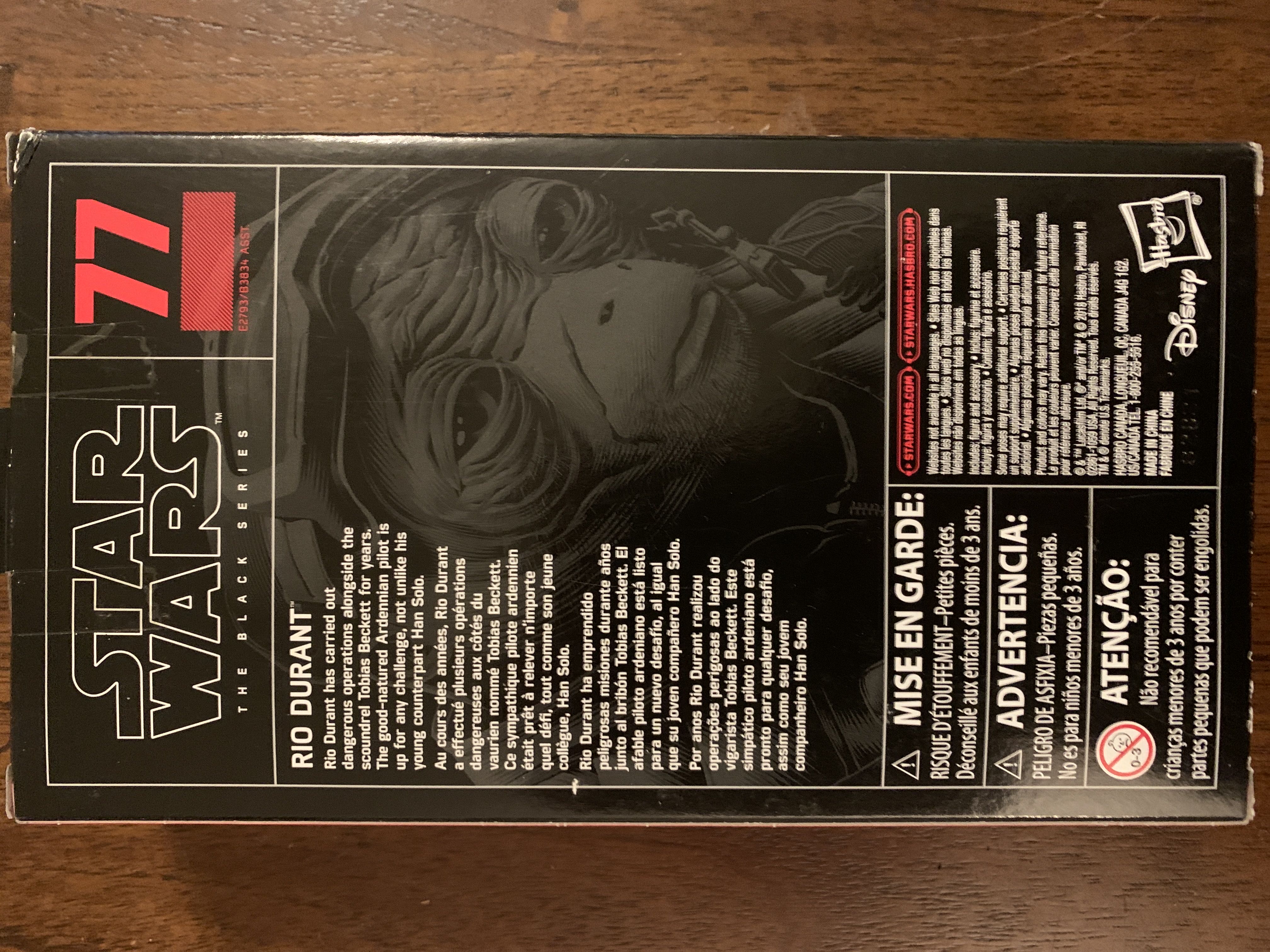 Rio Durant - Hasbro (SW BS Basic Assortment 2015-2020) action figure collectible [Barcode 630509708437] - Main Image 2