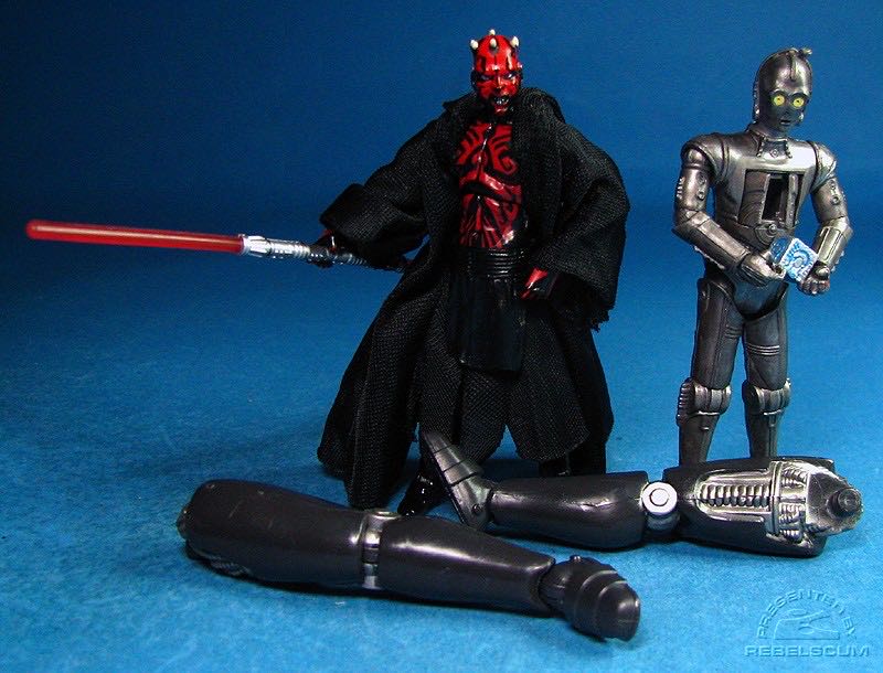 Darth Maul & I-5YQ - Hasbro (Star Wars - Legacy Collection) action figure collectible [Barcode 653569432029] - Main Image 4