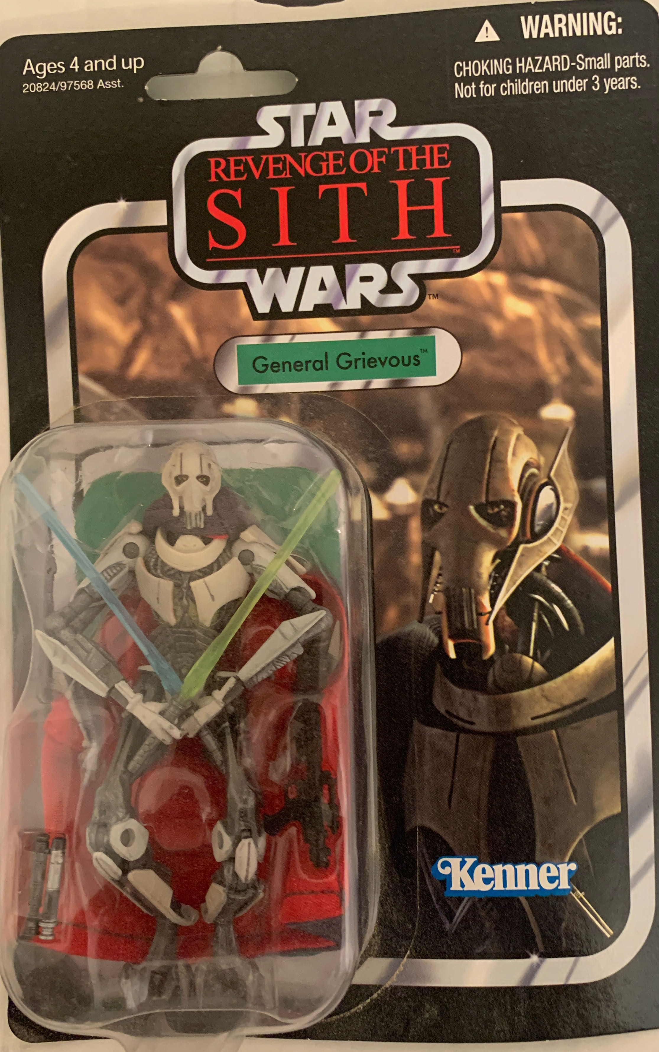 General Grievous VC17 - Hasbro (Star Wars: The Vintage Collection: Revenge of the Sith) action figure collectible [Barcode 653569545729] - Main Image 2