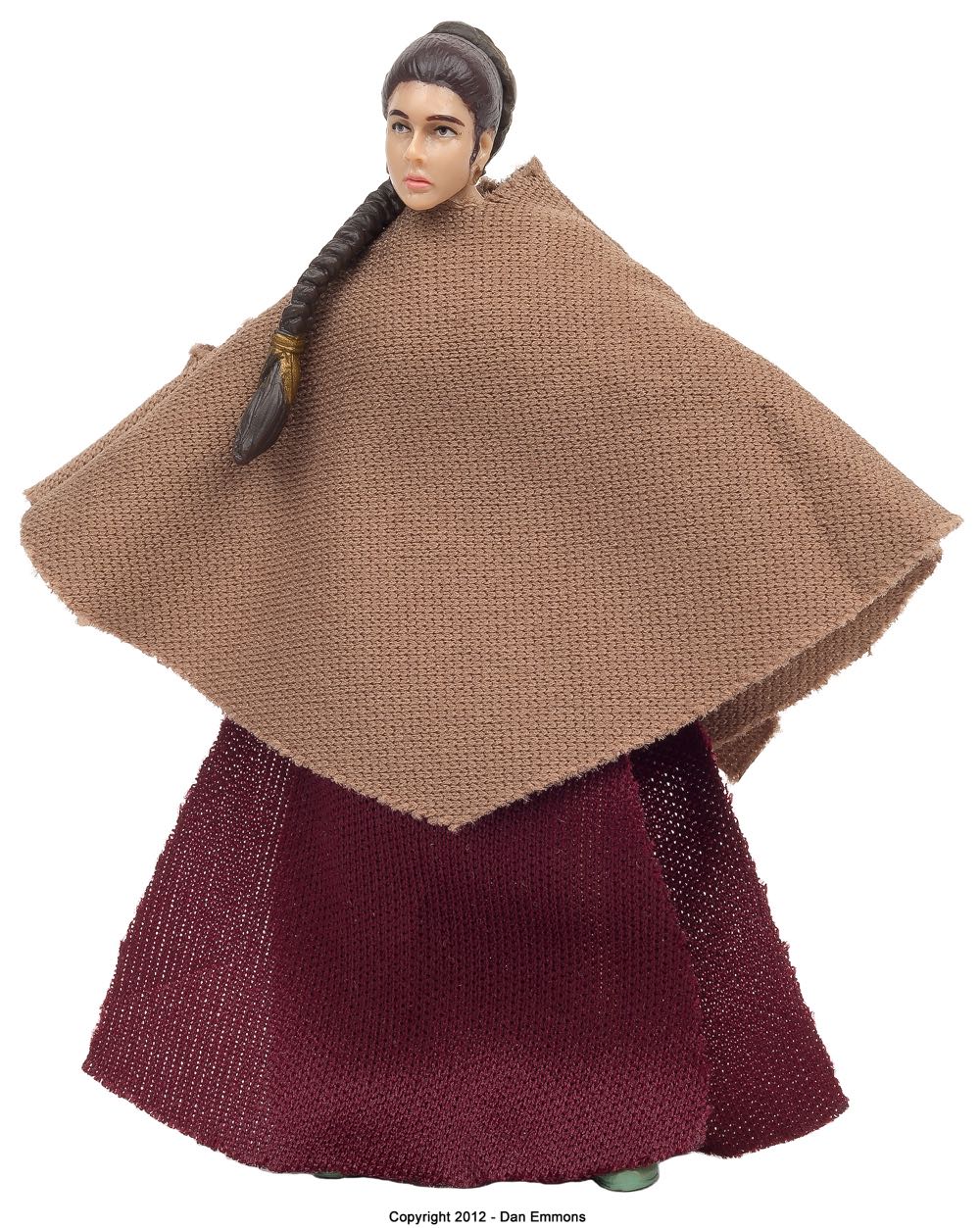 VC88 Princess Leia (Sandstorm Outfit) - Kenner/Hasbro (Start Wars Episode VI Return Of The Jedi) action figure collectible [Barcode 653569731740] - Main Image 3